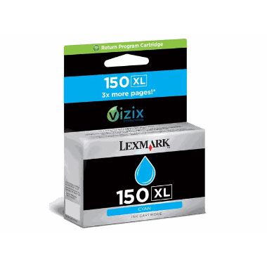 Blekk Lexmark 150XL Bl