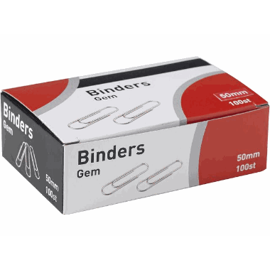 Binders 50mm (100)