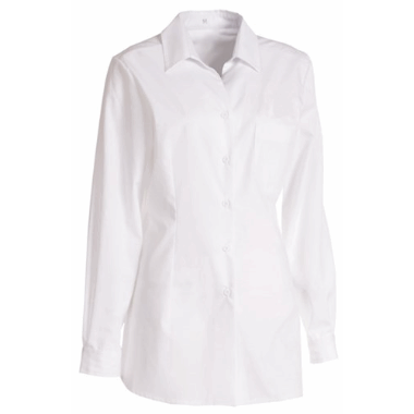 Dameskjorte 1/1erm Large hvit Perfomanc
