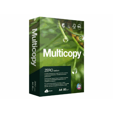 Kopipapir MULTICOPY Zero A4 80g (500)