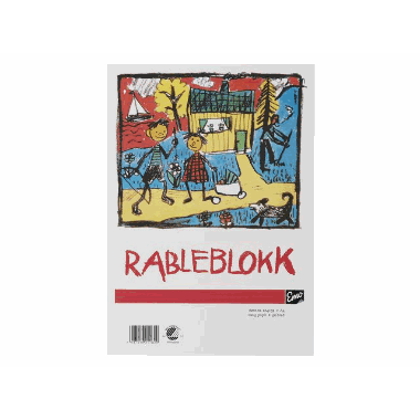 Rableblokk A4 100g 50 blad
