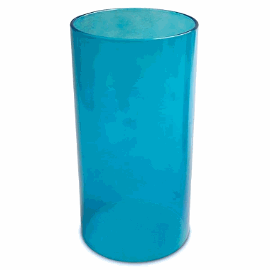 Glass Bl frostet til oljebeholder (6stk)