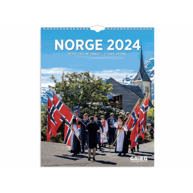 Billedkalender  NORGE  GRIEG 2024
