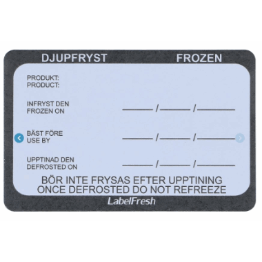 LabelFresh Pro Dypfryst, 500stk. 70x45mm