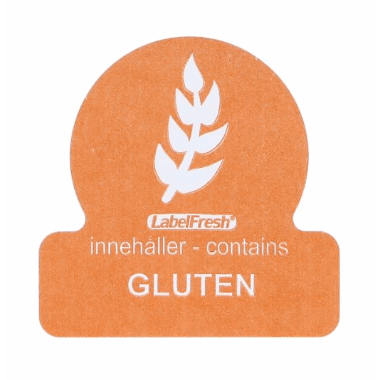 LabelFresh Allergener Gluten, 500stk. 30x30mm