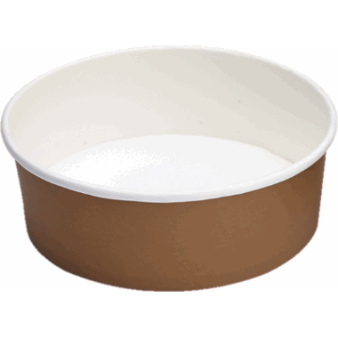 Paper bowl 20oz 500ml,150/132x50mm 500stk