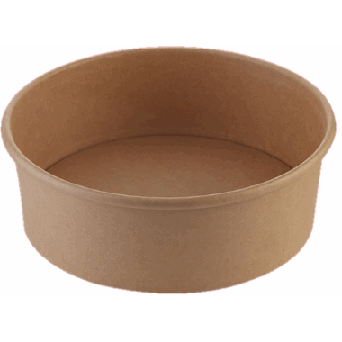 Paper bowl 20oz 500ml, 150/132x50mm 500stk