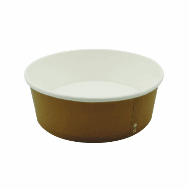 Paper bowl 26oz 750ml,185/160x50mm , 400stk