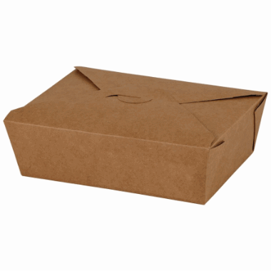 Deli box Large 216x157x65mm (200stk)Brun papp