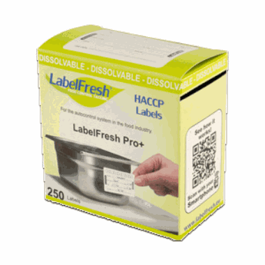 LabelFresh Pro Vannopplselig 250stk, 70x45mm