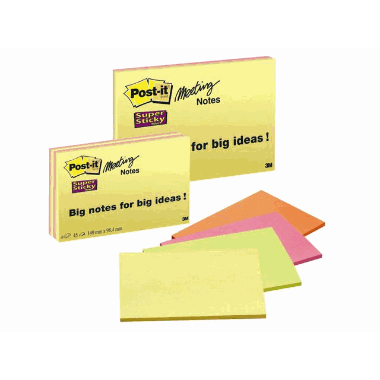 Post-it Super Sticky Meeting Notes