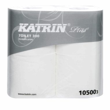 Toalettpapir Katrin Easy-flush 300(5x4rl) 10500