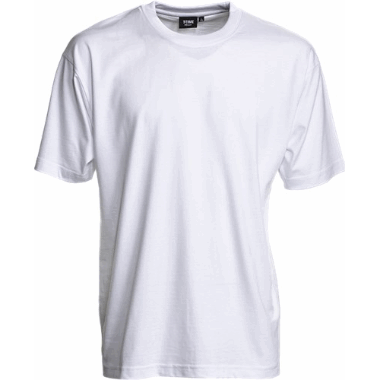 Pro Wear T-shirt Large, Hvit, 1/4 ærme