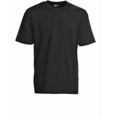 Pro Wear T-shirt 1/4 ermer sort Large