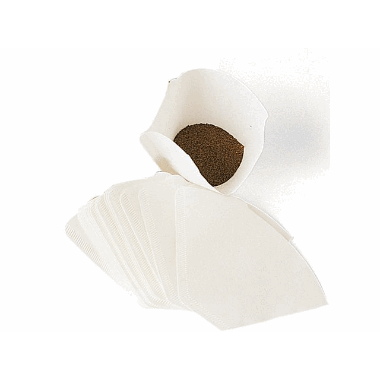 Kaffefilter 1x4, hvit (200) no.4