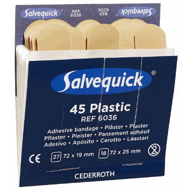 Plaster refill 6036 plast (45stk)
